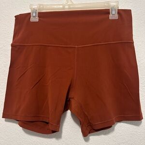 lululemon athletica Rust Bike Shorts